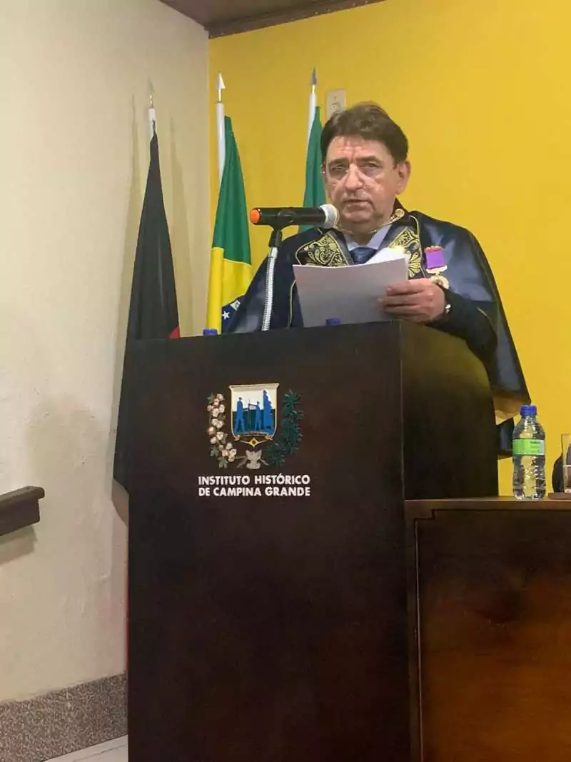Posse do confrade Evaldo Nóbrega, no dia 01 de setembro de 2023, no Instituto Histórico e Geográfico de Campina Grande, na Cadeira 01